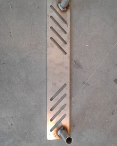 Foot bracket f/Farrowing crate tower DKD